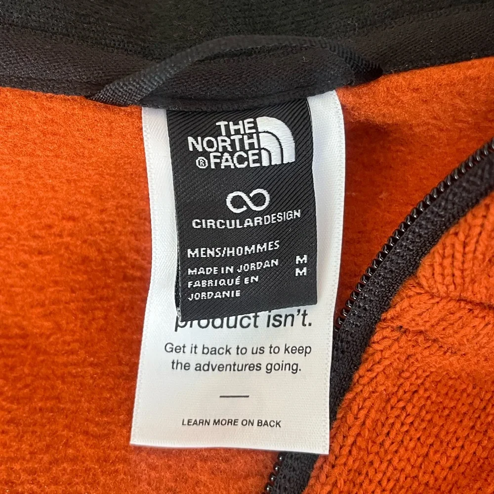 {The North Face} Gordon Lyons 1/4 Zip Pullover in Earthen Copper - Mens Medium